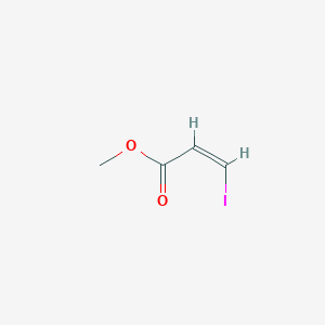 molecular formula C4H5IO2 B1310065 (Z)-3-ヨードプロペノ酸メチルエステル CAS No. 6214-23-9