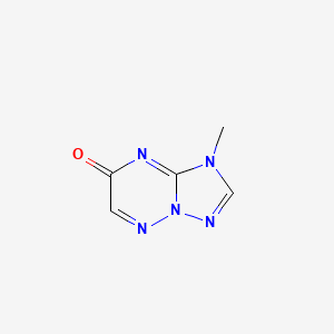 1-Methyl[1,2,4]triazolo[1,5-b][1,2,4]triazin-7(1H)-one