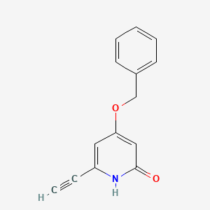 4-(Benzyloxy)-6-ethynylpyridin-2-ol