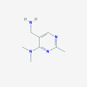 5-(Aminomethyl)-N,N,2-trimethylpyrimidin-4-amine