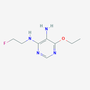 6-Ethoxy-N4-(2-fluoroethyl)pyrimidine-4,5-diamine