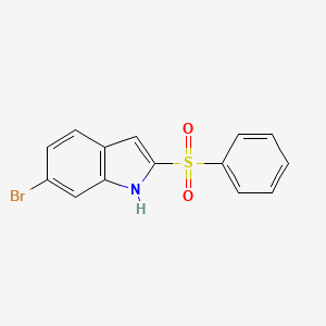 6-Bromo-2-(phenylsulfonyl)-1H-indole