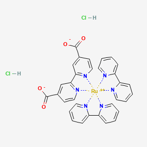 Bis(2,2'-bipyridyl)(4-carboxyl-2,2'-bipyridyl)ruthenium(II)dichloride