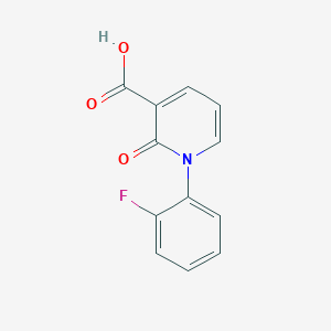 1-(2-Fluorophenyl)-2-oxo-1,2-dihydropyridine-3-carboxylic acid