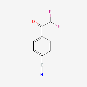 4-(2,2-Difluoroacetyl)benzonitrile