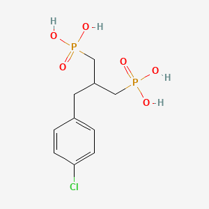 (2-(4-Chlorobenzyl)propane-1,3-diyl)diphosphonic acid