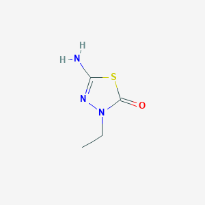 5-amino-3-ethyl-1,3,4-thiadiazol-2(3H)-one