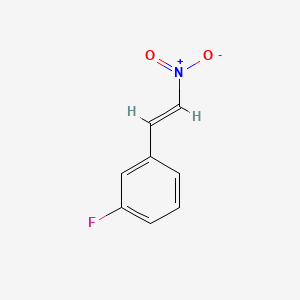molecular formula C8H6FNO2 B1310105 1-Fluoro-3-(2-nitrovinyl)benzene CAS No. 705-84-0
