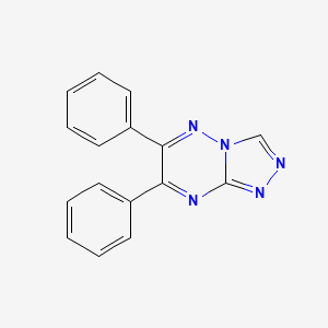 1,2,4-Triazolo(4,3-b)(1,2,4)triazine, 6,7-diphenyl-