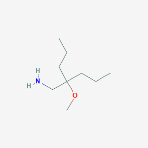 4-(Aminomethyl)-4-methoxyheptane