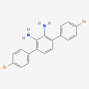 3,6-bis(4-bromophenyl)benzene-1,2-diamine