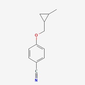 4-((2-Methylcyclopropyl)methoxy)benzonitrile