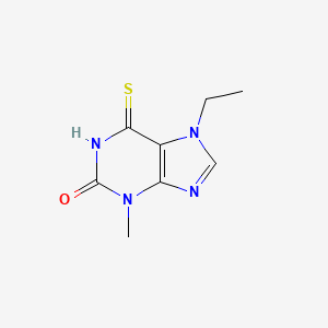 7-Ethyl-3-methyl-6-thioxo-6,7-dihydro-1H-purin-2(3H)-one