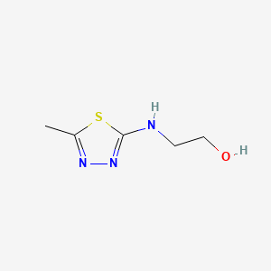 2-((5-Methyl-1,3,4-thiadiazol-2-yl)amino)ethanol