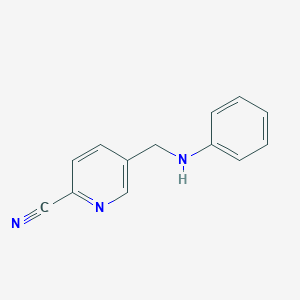 5-((Phenylamino)methyl)picolinonitrile