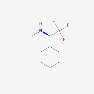 (R)-N-Methyl-1-cyclohexyl-2,2,2-trifluoroethylamine