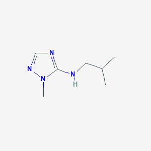 N-Isobutyl-1-methyl-1H-1,2,4-triazol-5-amine