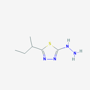 2-(sec-Butyl)-5-hydrazinyl-1,3,4-thiadiazole