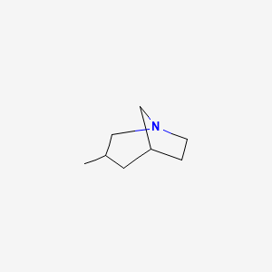 3-Methyl-1-azabicyclo[3.2.1]octane