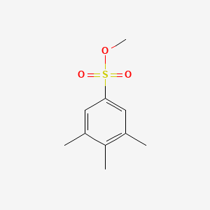 molecular formula C10H14O3S B13101366 Methyl 3,4,5-trimethylbenzenesulfonate 