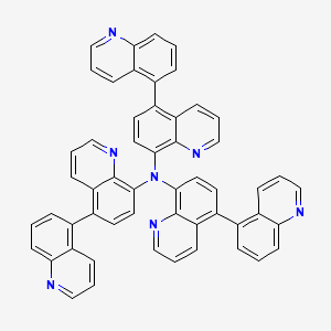 Tri([5,5'-biquinolin]-8-yl)amine