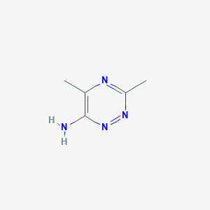 3,5-Dimethyl-1,2,4-triazin-6-amine