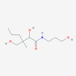 molecular formula C11H23NO4 B13101422 DL-Ethyl-panthenol 