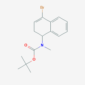 tert-Butyl (4-bromo-1,2-dihydronaphthalen-1-yl)(methyl)carbamate