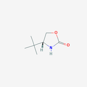 molecular formula C7H13NO2 B131018 (4R)-4-叔丁基-1,3-噁唑烷-2-酮 CAS No. 142618-93-7