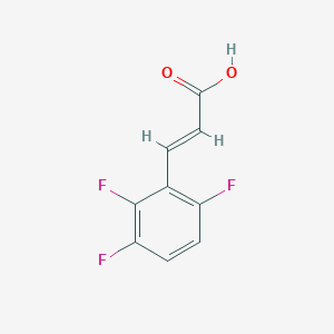 molecular formula C9H5F3O2 B1310194 2,3,6-Trifluorocinnamic acid CAS No. 230295-12-2
