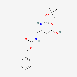 3-(Boc-amino)-4-(Cbz-amino)-1-butanol