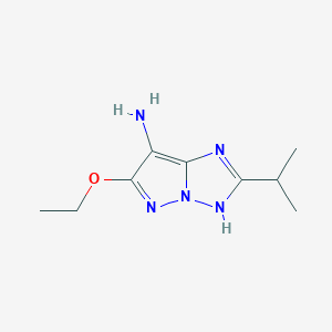 6-Ethoxy-2-isopropyl-1H-pyrazolo[1,5-b][1,2,4]triazol-7-amine