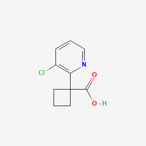 1-(3-Chloropyridin-2-YL)cyclobutanecarboxylic acid