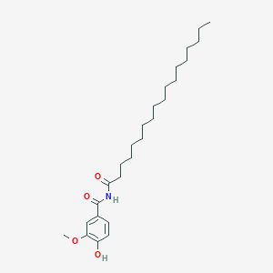 4-Hydroxy-3-methoxy-N-stearoylbenzamide