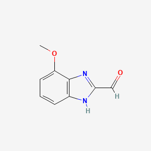 4-Methoxy-1H-benzo[d]imidazole-2-carbaldehyde