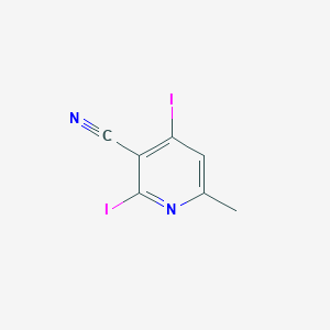 2,4-Diiodo-6-methylnicotinonitrile