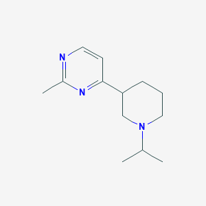 4-(1-Isopropylpiperidin-3-yl)-2-methylpyrimidine