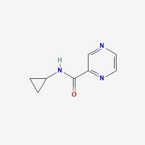 N-cyclopropylpyrazine-2-carboxamide