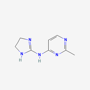 N-(4,5-dihydro-1H-imidazol-2-yl)-2-methylpyrimidin-4-amine