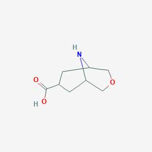 3-Oxa-9-azabicyclo[3.3.1]nonane-7-carboxylic acid