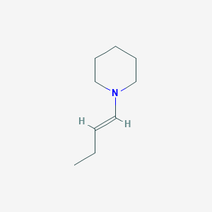 molecular formula C9H17N B1310231 1-(1-Butenyl)piperidine CAS No. 7182-10-7