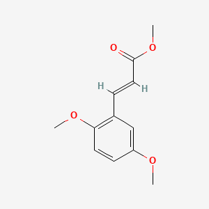molecular formula C12H14O4 B1310250 Methyl 2,5-dimethoxycinnamate CAS No. 28689-10-3