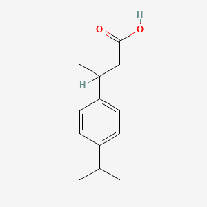 molecular formula C13H18O2 B1310251 3-[4-(丙-2-基)苯基]丁酸 CAS No. 53086-50-3