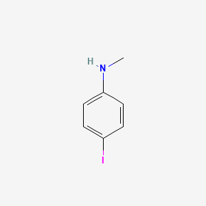 molecular formula C7H8IN B1310255 4-碘-N-甲基苯胺 CAS No. 60577-34-6