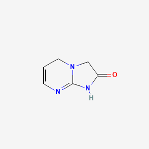 molecular formula C6H7N3O B13102631 3,5-dihydroimidazo[1,2-a]pyrimidin-2(1H)-one 