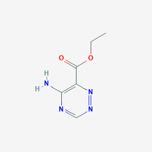 Ethyl 5-amino-1,2,4-triazine-6-carboxylate