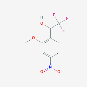 2,2,2-Trifluoro-1-(2-methoxy-4-nitrophenyl)ethanol