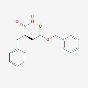 (R)-2-Benzyl-4-(benzyloxy)-4-oxobutanoic acid