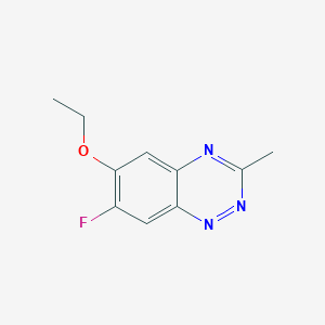 6-Ethoxy-7-fluoro-3-methyl-1,2,4-benzotriazine