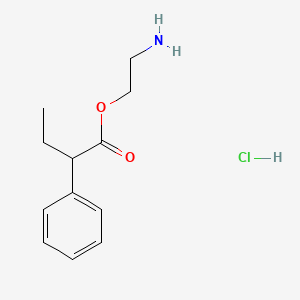 2-Aminoethyl 2-phenylbutanoate hydrochloride